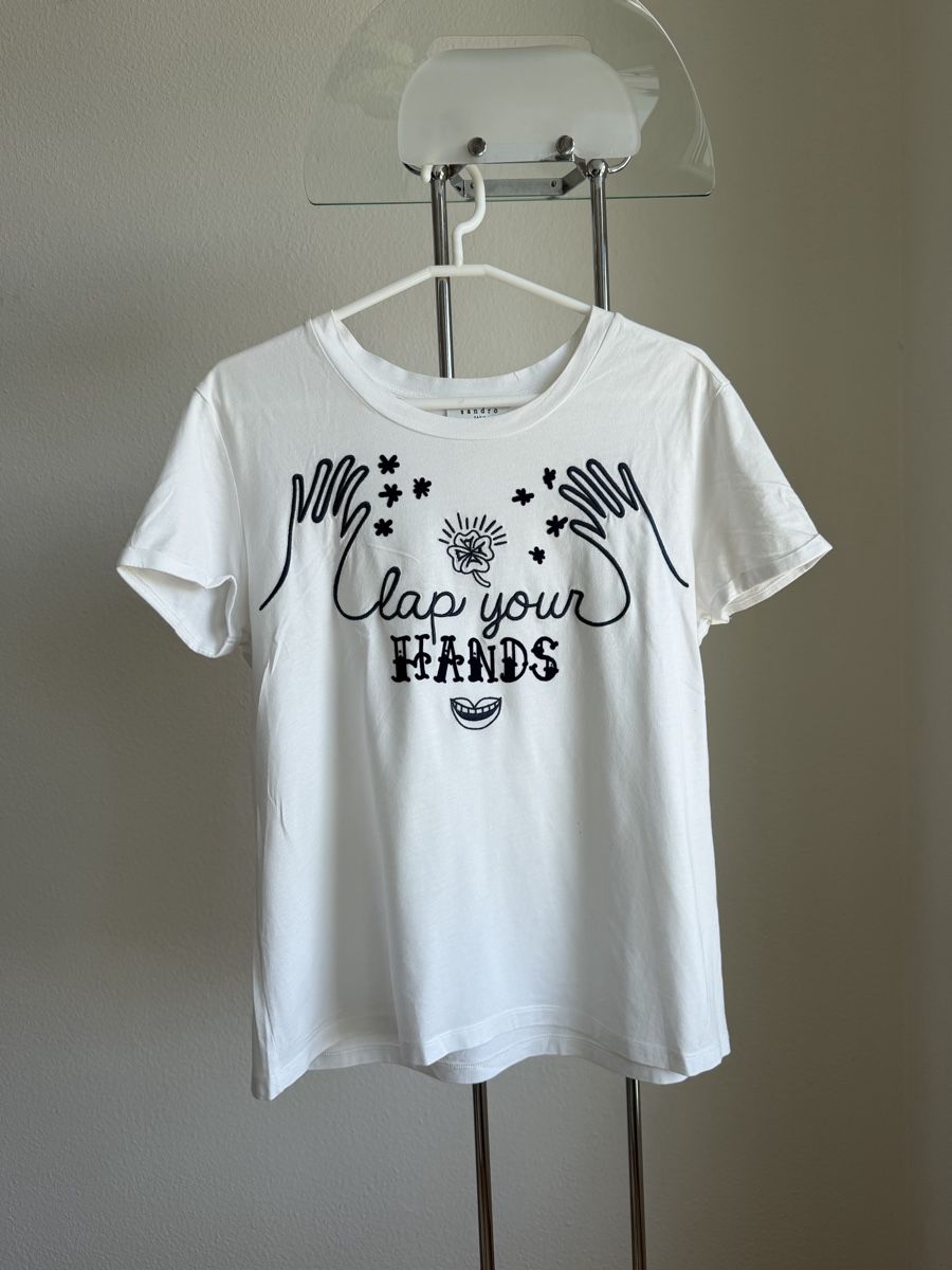 Sandro T-shirt: T-shirt SANDRO, taille 3 – Usato da Cressier FR venduto da Kvito4ka 7