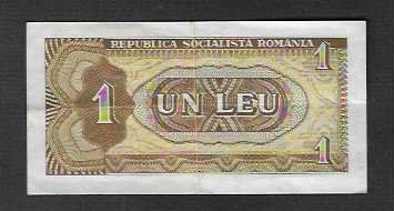 Banconote: Romania  i  Leu  Gebraucht – Usato da Gordola venduto da coinsandnotes 1