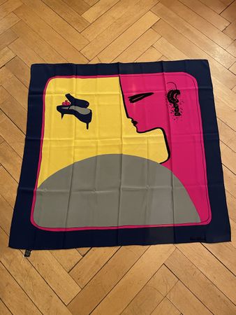 Foulard di seta vintage, Made in France