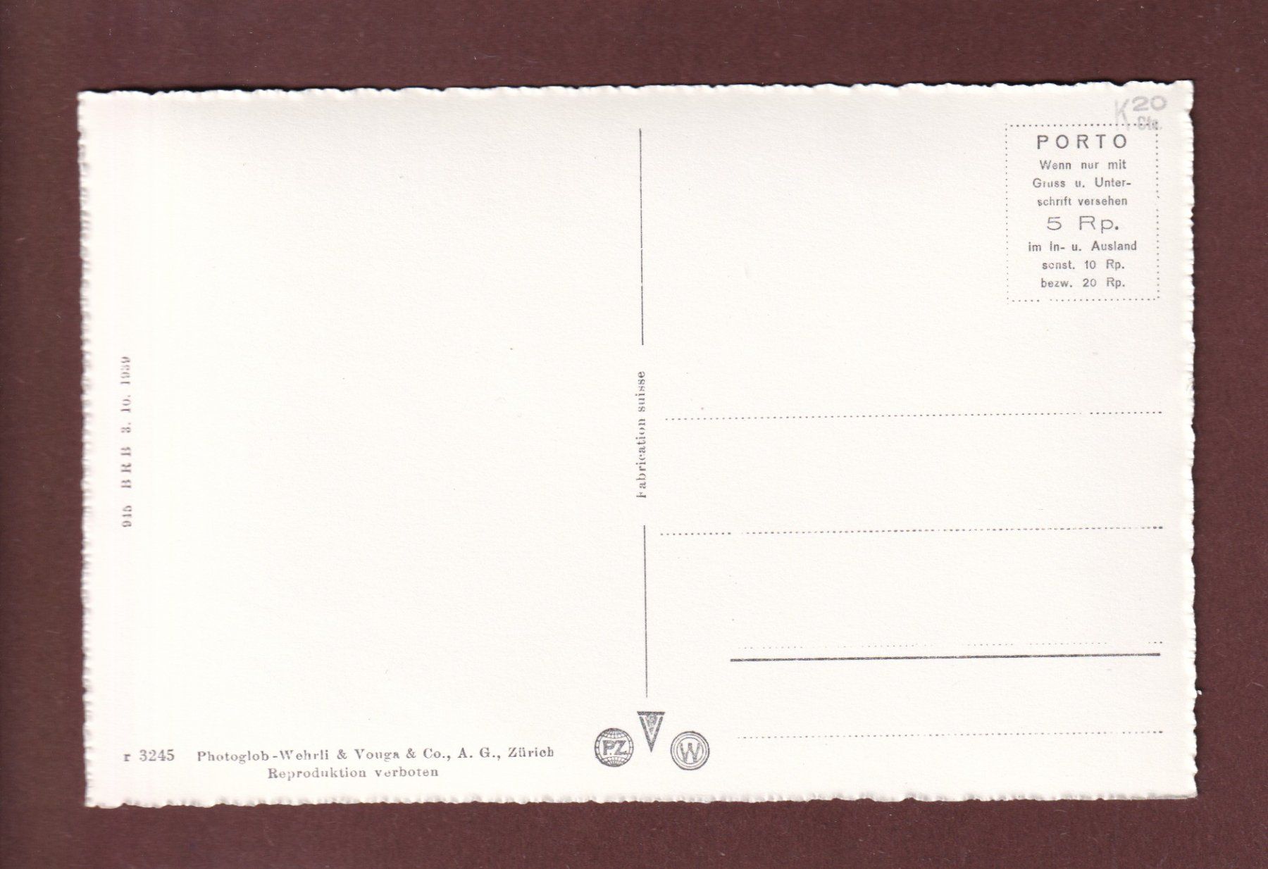 Cartoline postali: SPIEZ - Schloss – Usato da Pully venduto da nicecards 1