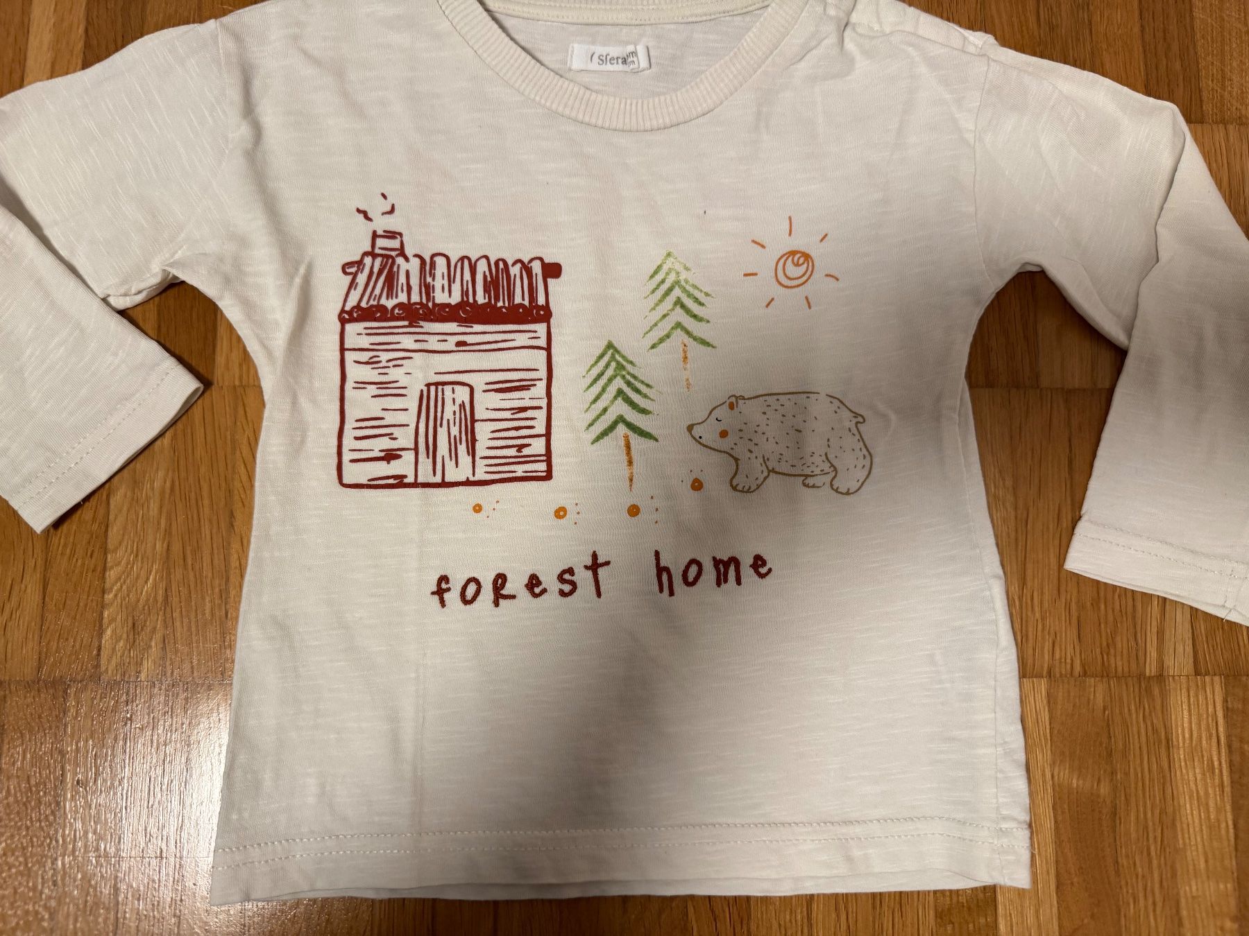 Camicie, T-shirt & Polo: SFERA Süsses Kindershirt "forest home" Gr. 92-98 – Usato da Jona venduto da Good_luck1_ 1