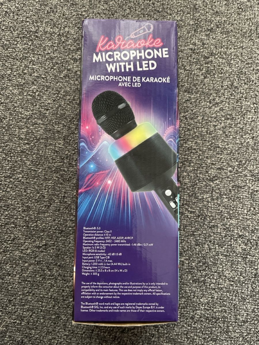 Microfoni: Karaoke Microphone  – Nuovo e nell'imballaggio originale da Stans venduto da lau_5dwp 2