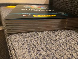 10x Panini Pearl EM 2020 / 2021 Album Leer