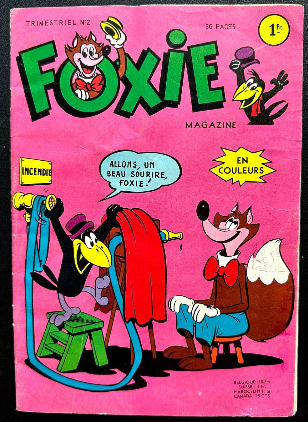 Fumetti: Foxie Nr. 2 1965 USA, hunderte Comics eingestellt – Usato da Seltisberg venduto da quadartswiss