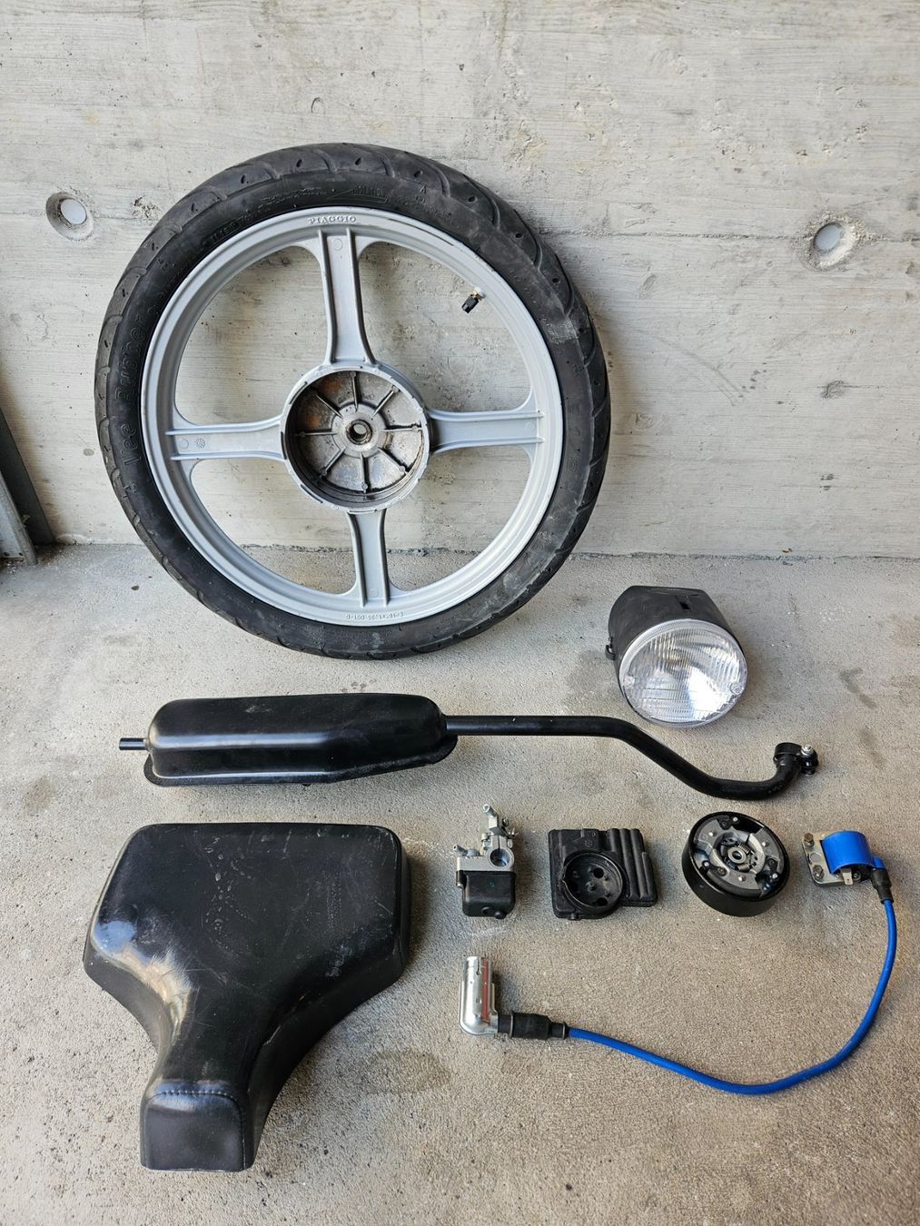 Piaggio Mofa-Ersatzteile: pezzi per piaggio si / ciao – Gebraucht aus Giubiasco von cattaneo