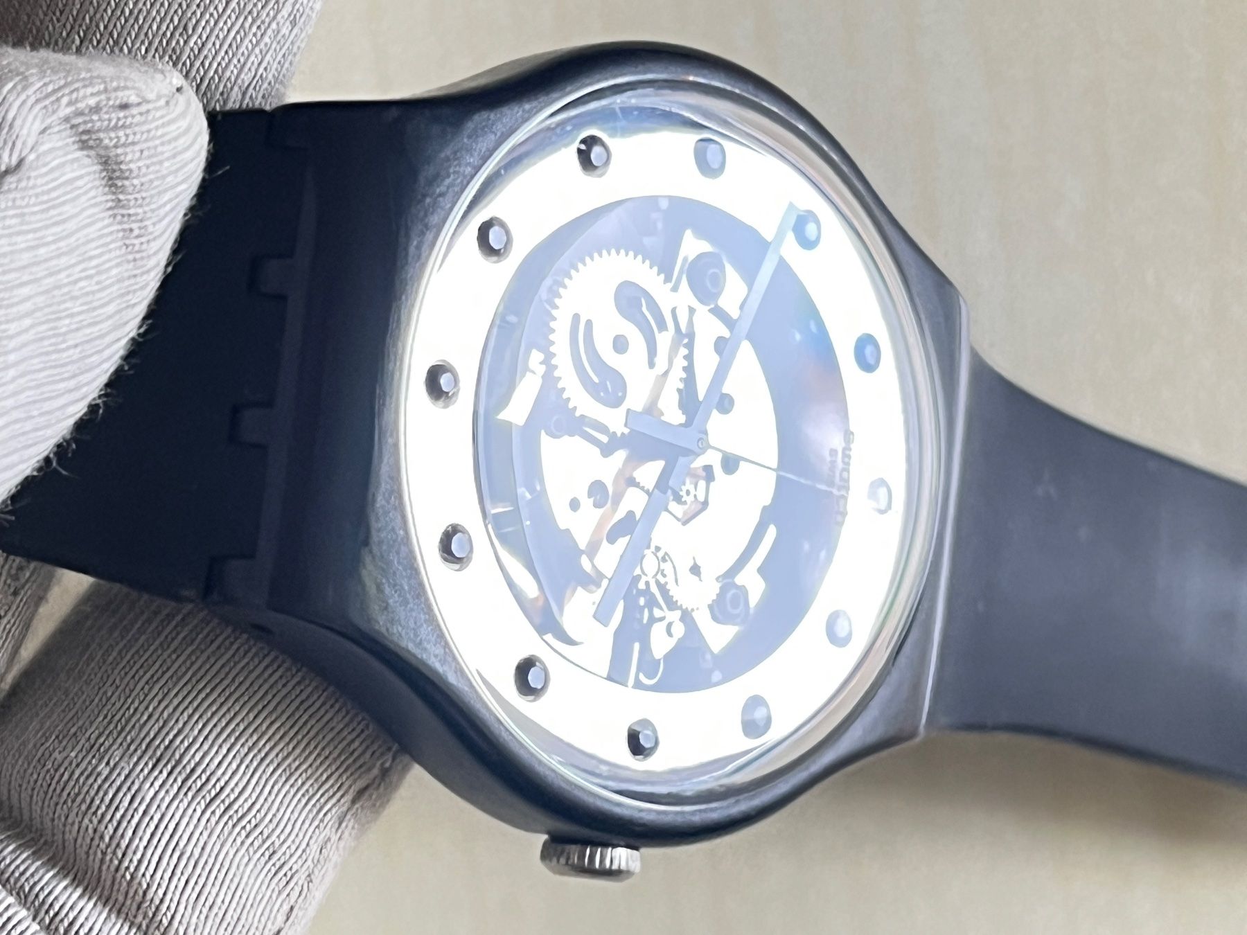 Swatch Orologi: Coole Swatch Gent Uhr – Usato da Grenchen venduto da chththl 6