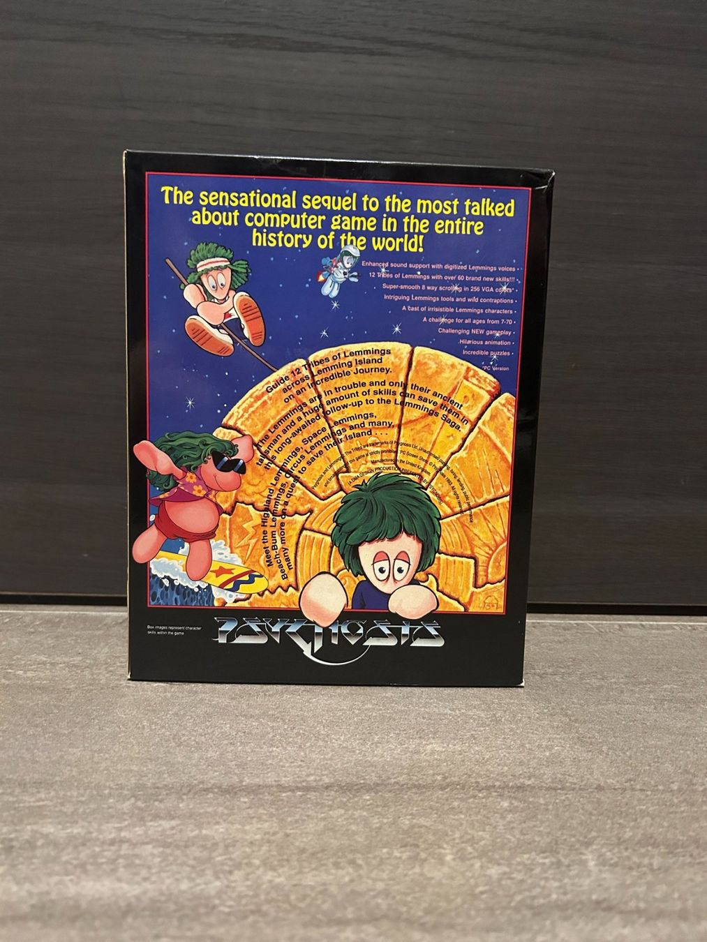 Jeux: Lemmings 2 tribes - Amiga Psygnosis – D'occasion à Lausanne par Retro-geek 2