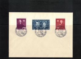 1943 Brief Liechtenstein Blanco