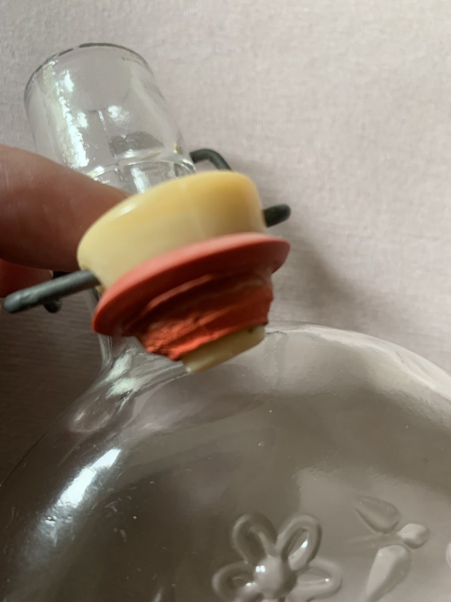 Bottiglie: Antike Glasflasche Bügelverschluss 1864 – Usato da Winterthur venduto da Darfweg 5