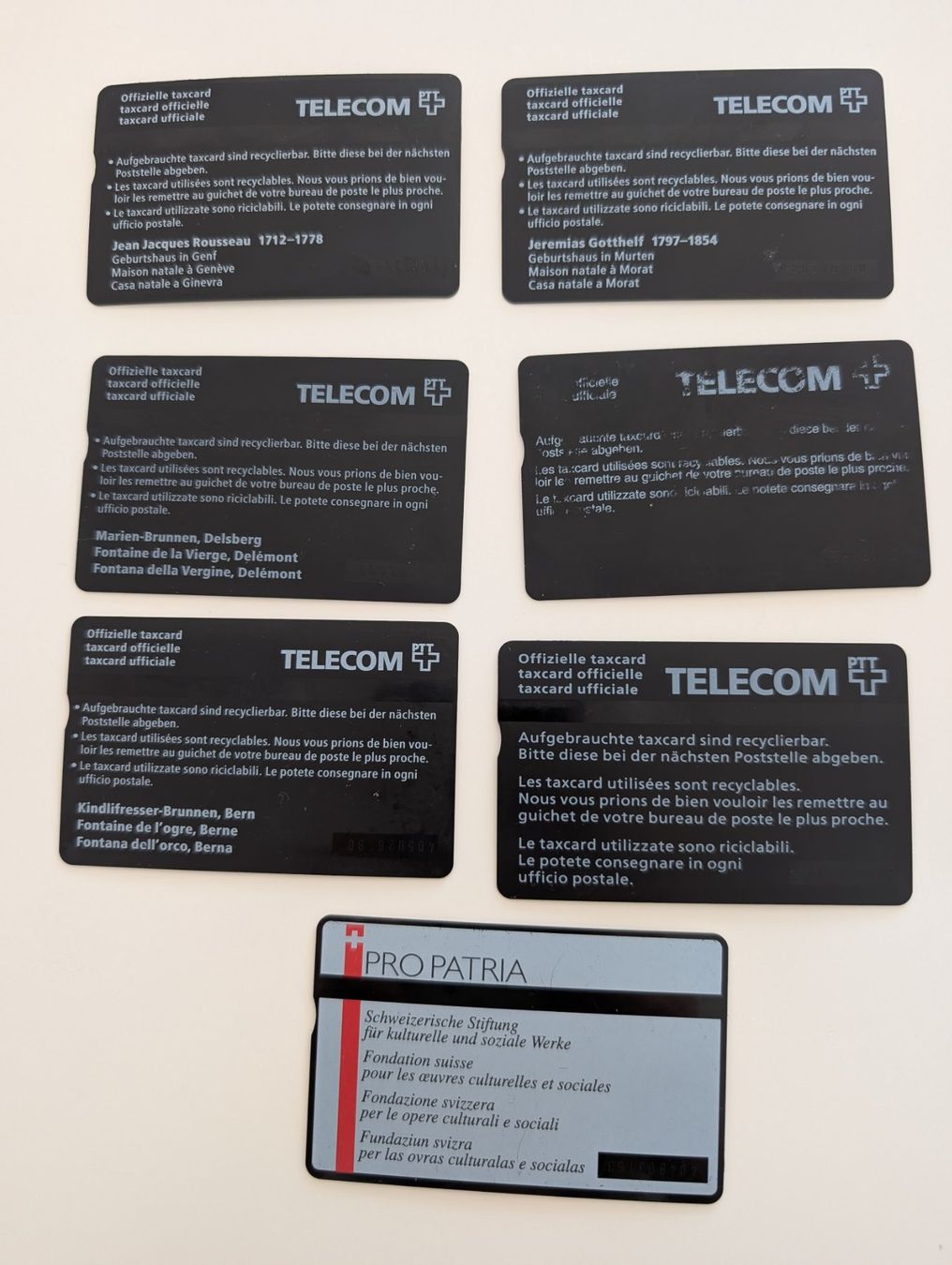Schede telefoniche: Telefonkarten PTT_Telecom – Usato da Jegenstorf venduto da nad_6gms 7