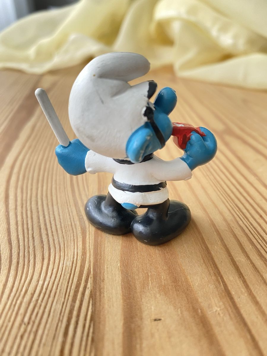 Schleich Statuette: Schlumpf Polizist – Usato da Fehraltorf venduto da Marian4 2