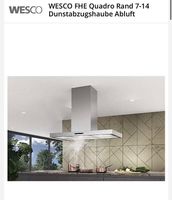 Hochwertige WESCO Dunstabzugshaube  65 × 90 cm