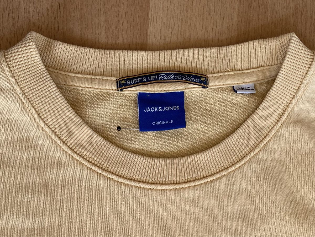 Jack & Jones Maglioni & Felpe: Jack & Jones Pullover gelb Herren Gr. M-L – Nuovo (secondo la descrizione) da Buochs venduto da H16 6