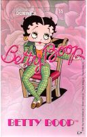 Block "Betty Boop". Dominica.