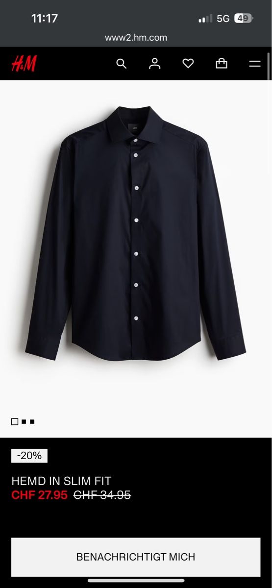 H&M Hemden: H&M Herrenhemd – Gebraucht aus Basel von Christopher123 4