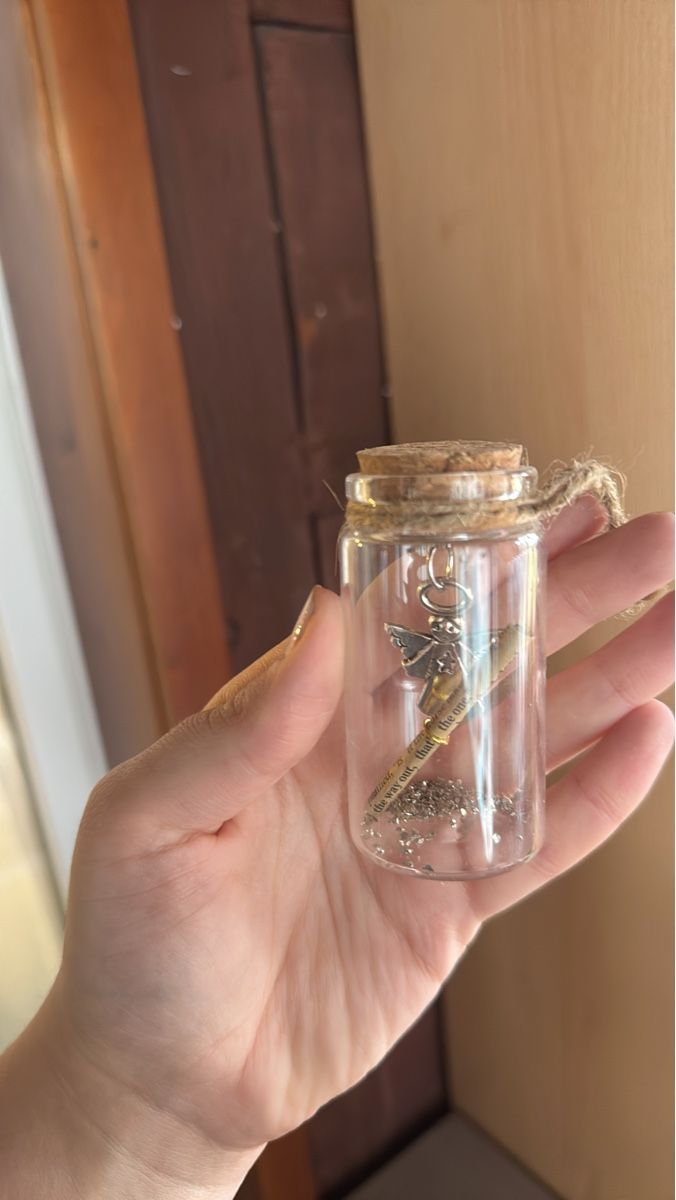 Alle Dekorationen: Schutzengel Anhänger im Glas – Gebraucht aus Heimberg von Lilaloli