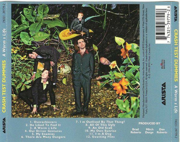 CDs: CD Crash Test Dummies - A worm's life (1996, CAN) – Gebraucht aus Möriken AG von mineralia 1