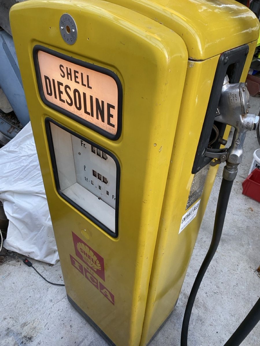 Shell Altre raccolte & rarità: SHELL Tanksäule von 1948 – Usato da Sutz venduto da Cash900 3