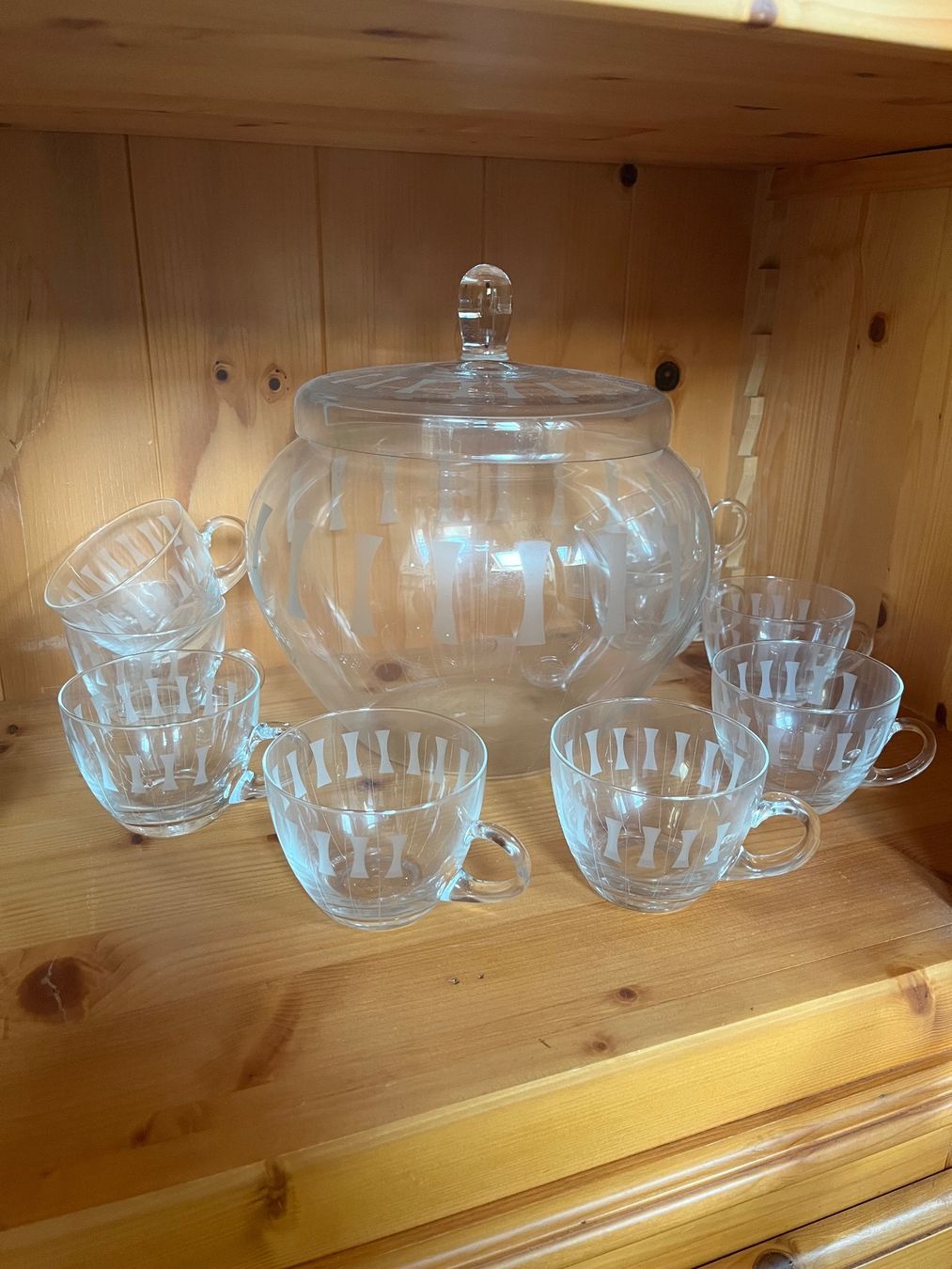 Bicchieri: Bowle Set aus Glas 11 Teile – Usato da Dornach venduto da npe_7dng