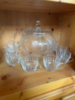 Bowle Set aus Glas 11 Teile