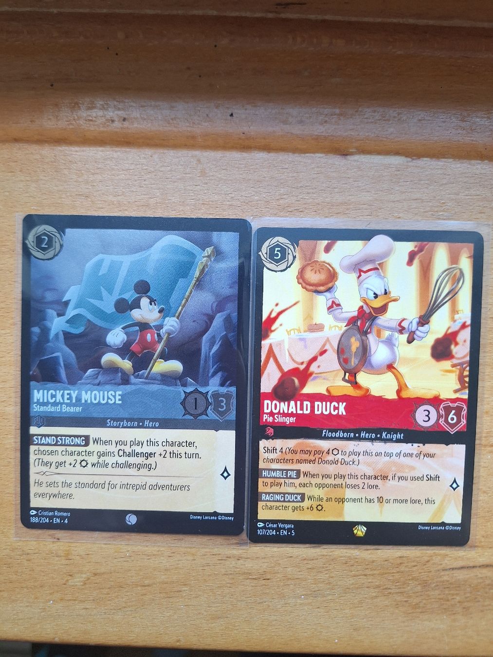 Disney Cartes à collectionner: Disney Lorcana Karten Mickey Mouse Donald Duck  – Neuf (Voir description) à Zürich par Grendi_Cards