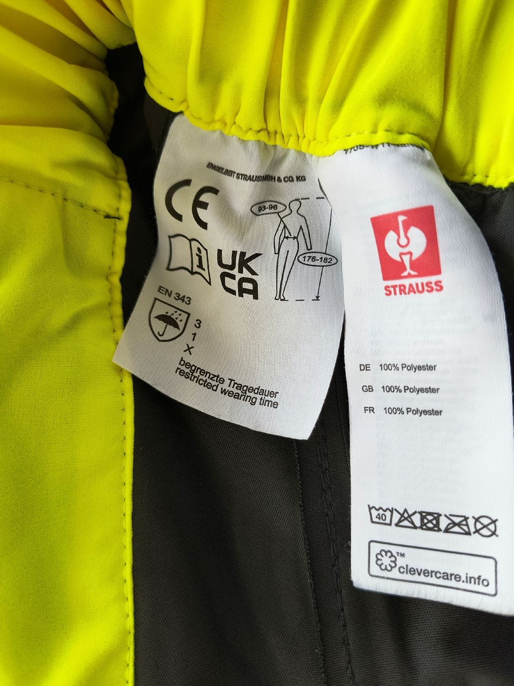 Engelbert Strauss Pantaloni: Neue Regenhose Engelbert Strauss – Nuovo (secondo la descrizione) da Langendorf venduto da thouwanda 4