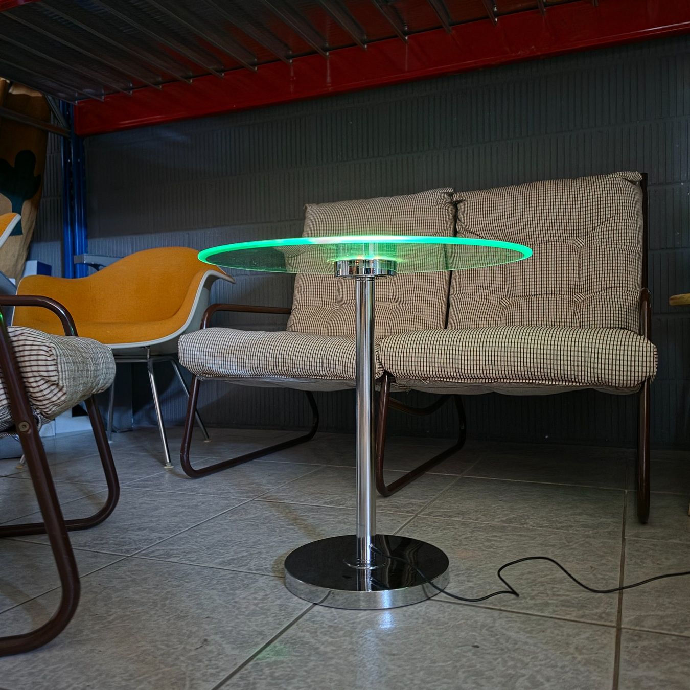 Tables: Lighting Coffee-Table, Leuchtender Beistelltisch Glastisch – D'occasion à Nottwil par Wondewa-Shop 8