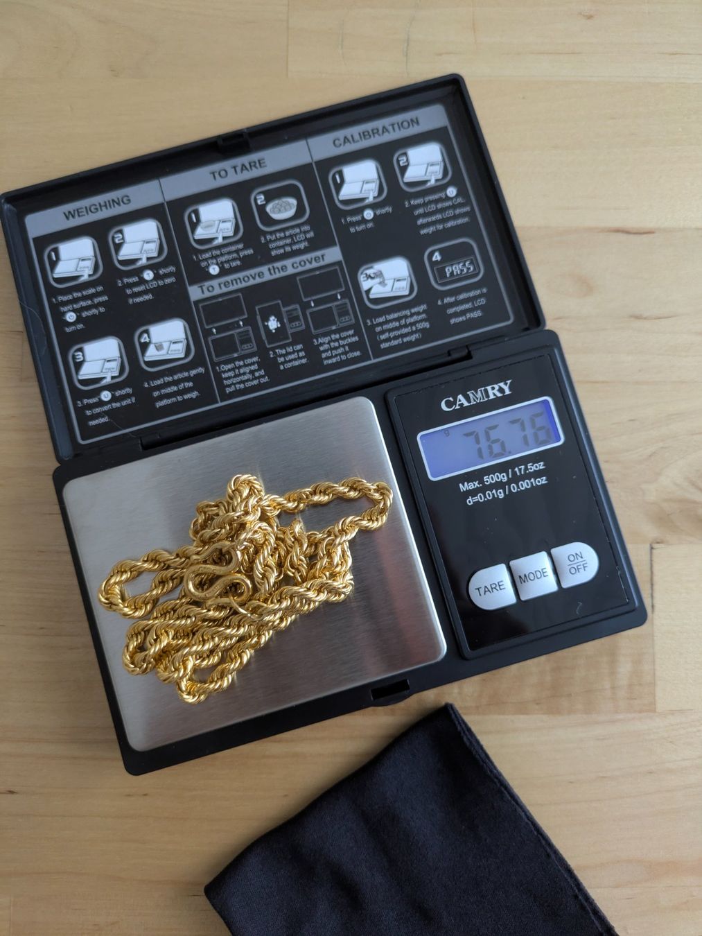 Catenine: 24 karat goldkette massivgold – Usato da St. Gallen venduto da ada_9q6c 2
