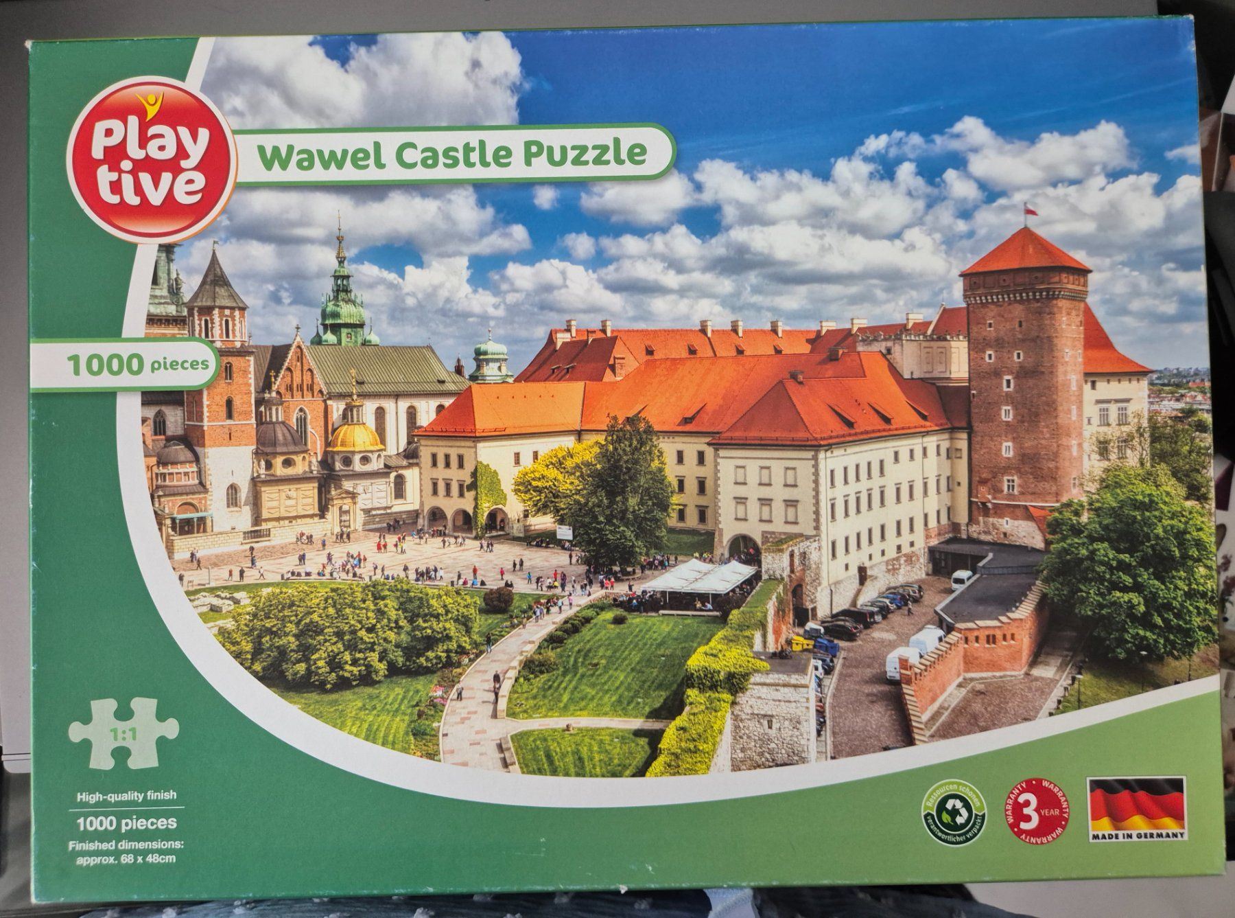 Puzzles: Puzzle 1000 Teile, Schloss Wawel – Gebraucht aus Tecknau von servus4492