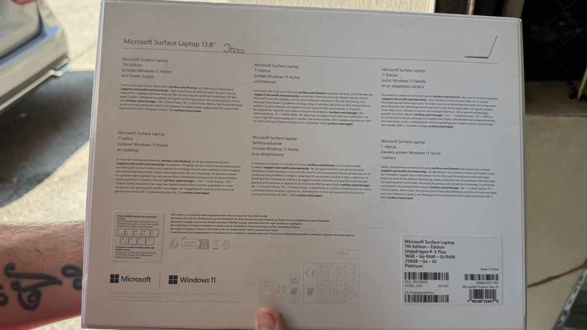 Notebook: Microsoft Surface Laptop wie neu Tolle Leistung  – Usato da St.Gallen venduto da gauwo 4