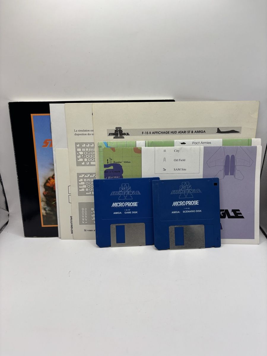 Spiele: Big Box PC Vintage F15 Strike Eagle II Amiga Atari ST – Gebraucht aus Genève von sho_67qj 4