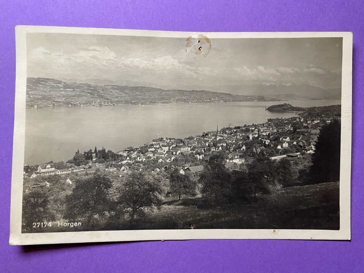 Cartoline postali: AK von Horgen – Usato da Rümlang venduto da Kartenpost1