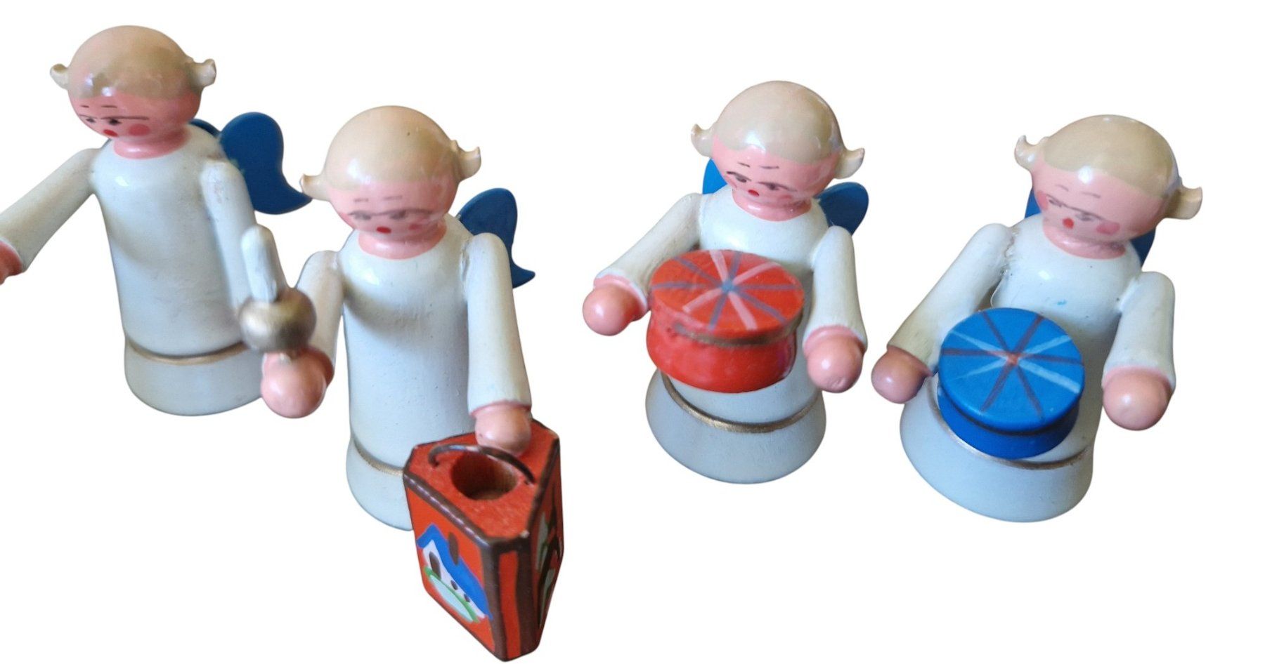 Statuette: Erzgebirge Figur Engelchor – Usato da Mörschwil venduto da lindaswunderkiste 3