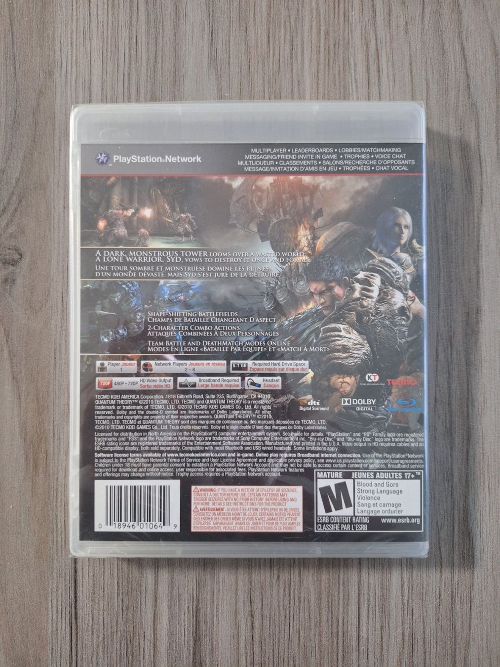 Spiele: Quantum Theory - PS3 *NEU/SEALED* – Neu und originalverpackt aus Baar von RDNA 1