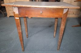Biedermeiertisch ca. 1840 Ja.