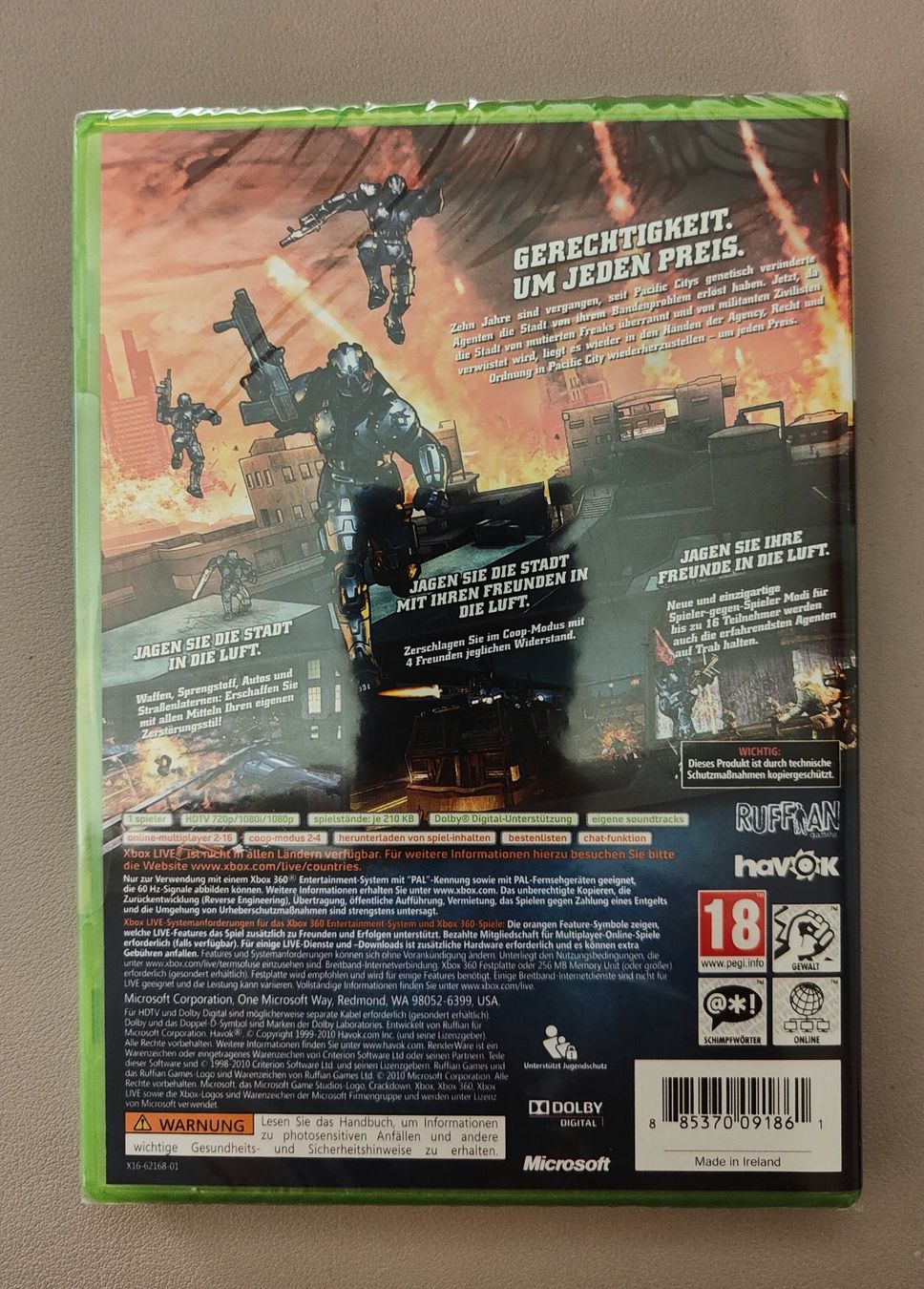 Giochi: Crackdown 2 XBOX360 - NEU / SEALED – Nuovo e nell'imballaggio originale da Bern venduto da breesell321 1