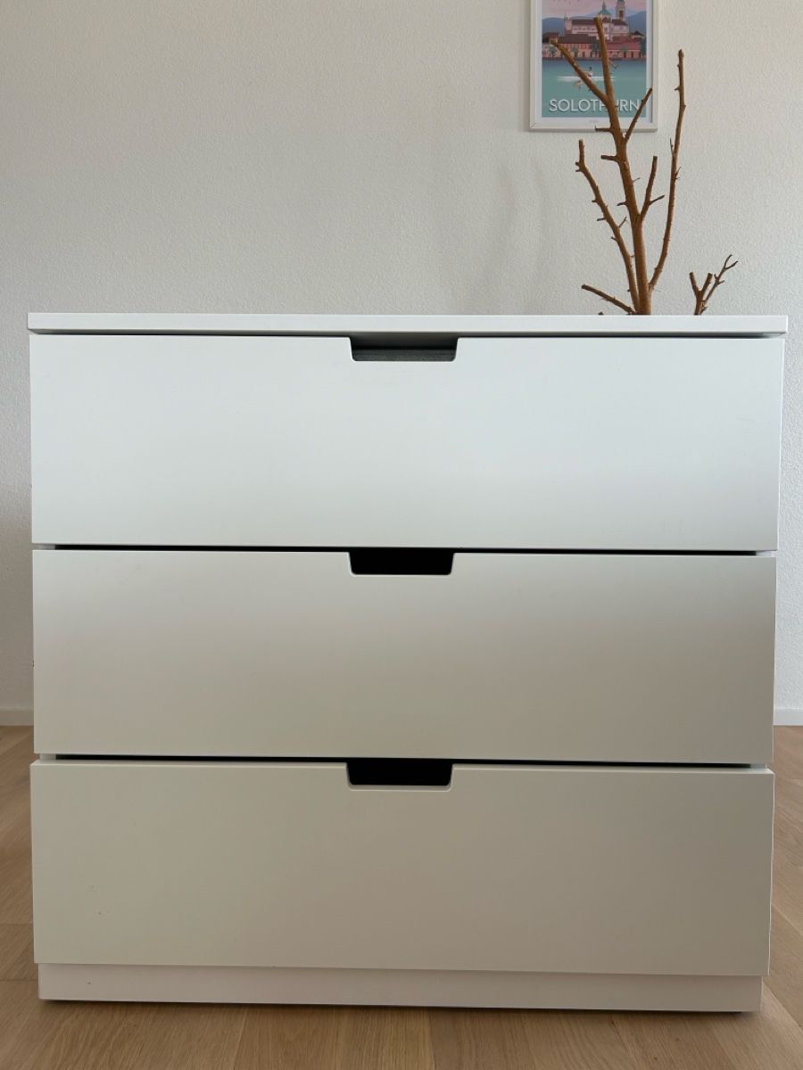 Ikea Cassettiere: Nordli Kommode Ikea weiss – Usato da Solothurn venduto da leo_5l69
