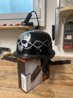 Motorradhelm Chopper Skull Barbwire Grösse XXL neu