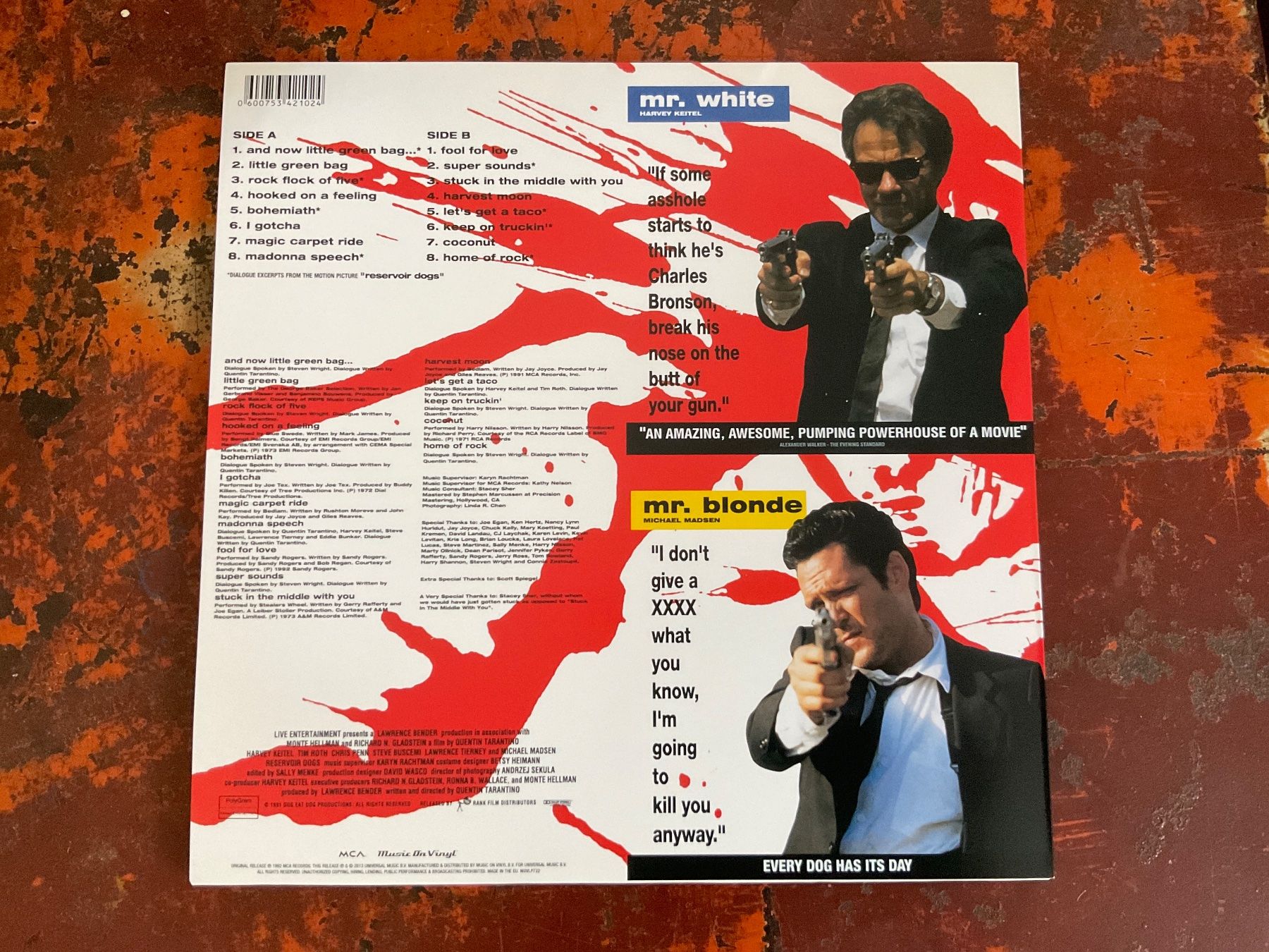 Dischi in vinile: Reservoir Dogs OST 180g LP – Nuovo (secondo la descrizione) da Delémont venduto da vinylfreak01 1