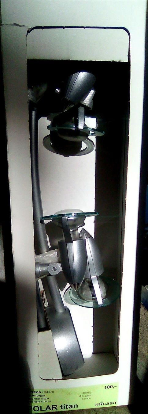 Lampade: Spotlampe - 220 Volt -- 4-Flammig - NEU – Nuovo e nell'imballaggio originale da Bern venduto da MacBit77_chbe 1
