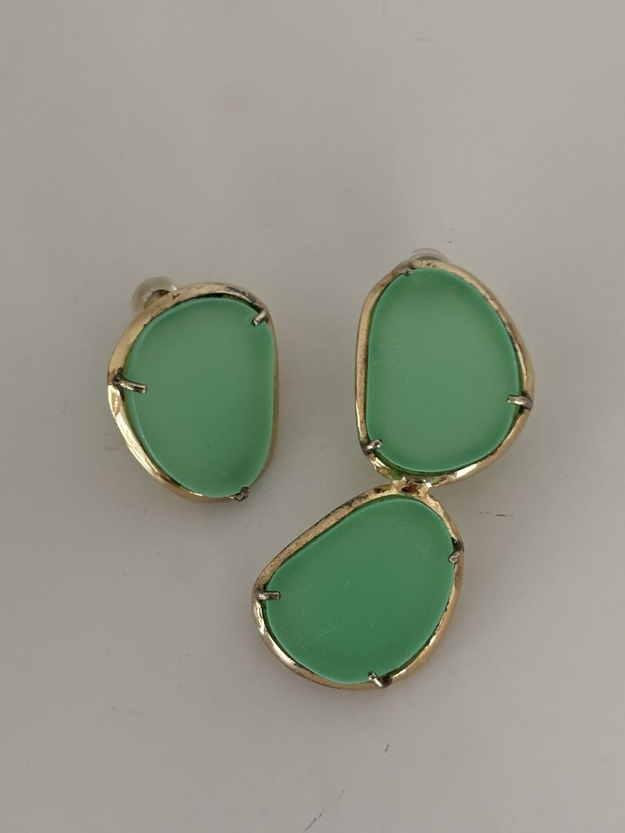 Orecchini pendenti & Orecchini a lobo: Glass Green earrings – Usato da Frauenfeld venduto da Classiclover