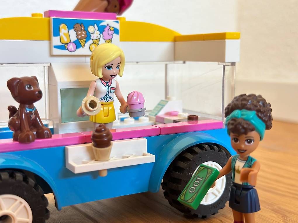 Spielzeuge: LEGO Friends, Eisdiele-/ wagen – Gebraucht aus Laufen von triplefever 2