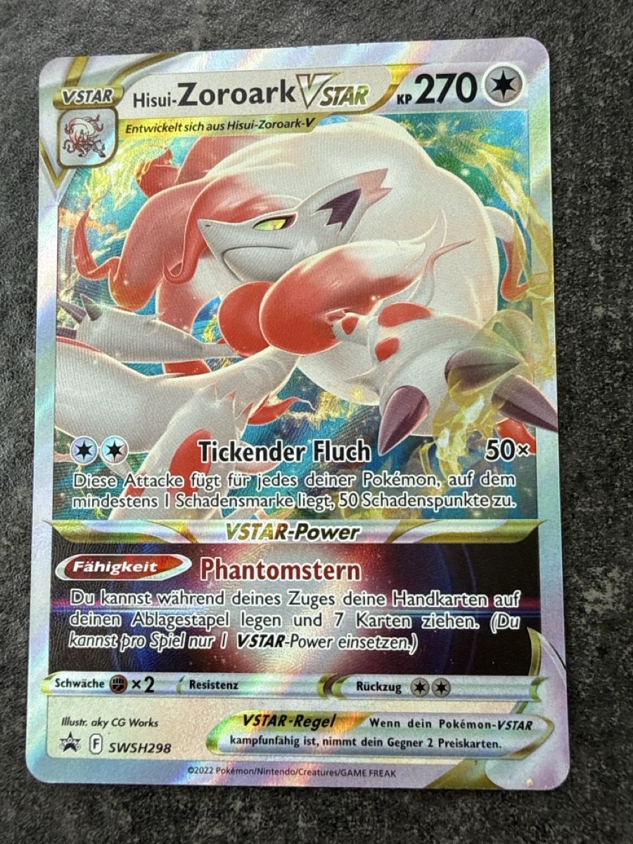 Pokémon Figuren: Pokémon Hisui-Zoroark VSTAR – Neu (gemäss Beschreibung) aus Wahlen b. Laufen von Canaslan