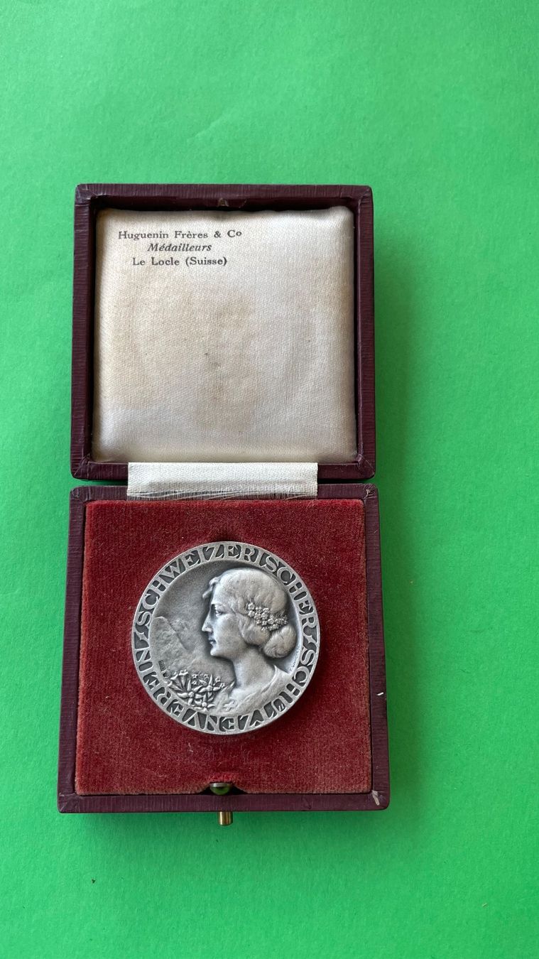 Medaglie: Schweizerische Schuetzenmedaille, Silber 925 – Usato da Bremgarten AG venduto da Schussi 5