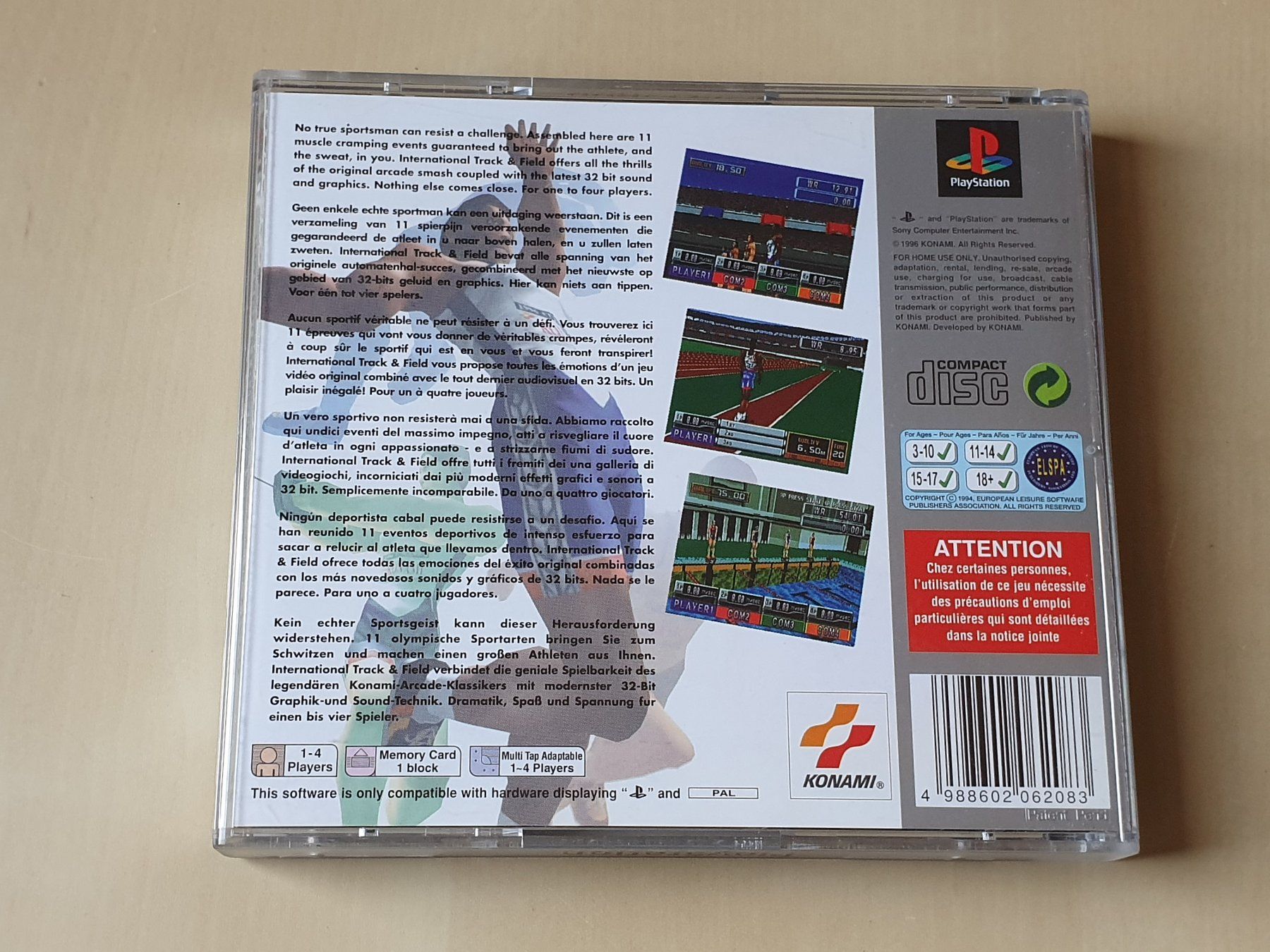 Sony Giochi: International Track & Field – Usato da Stansstad venduto da collectorsshop 1