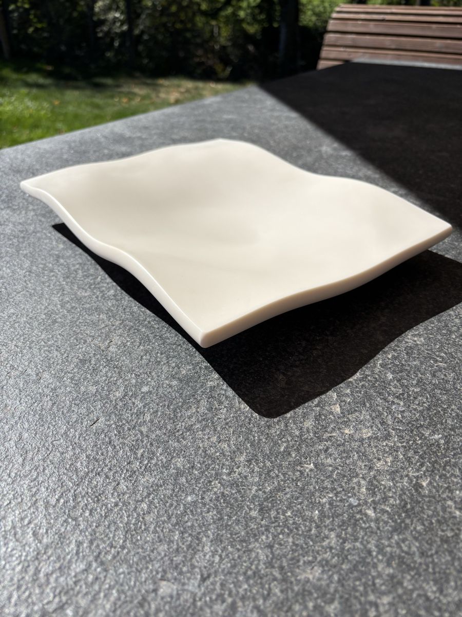 Schalen: Moderne, handgefertigte Acrylstein Schale – Neu (gemäss Beschreibung) aus Bichwil von VintaCraftAtelier 1