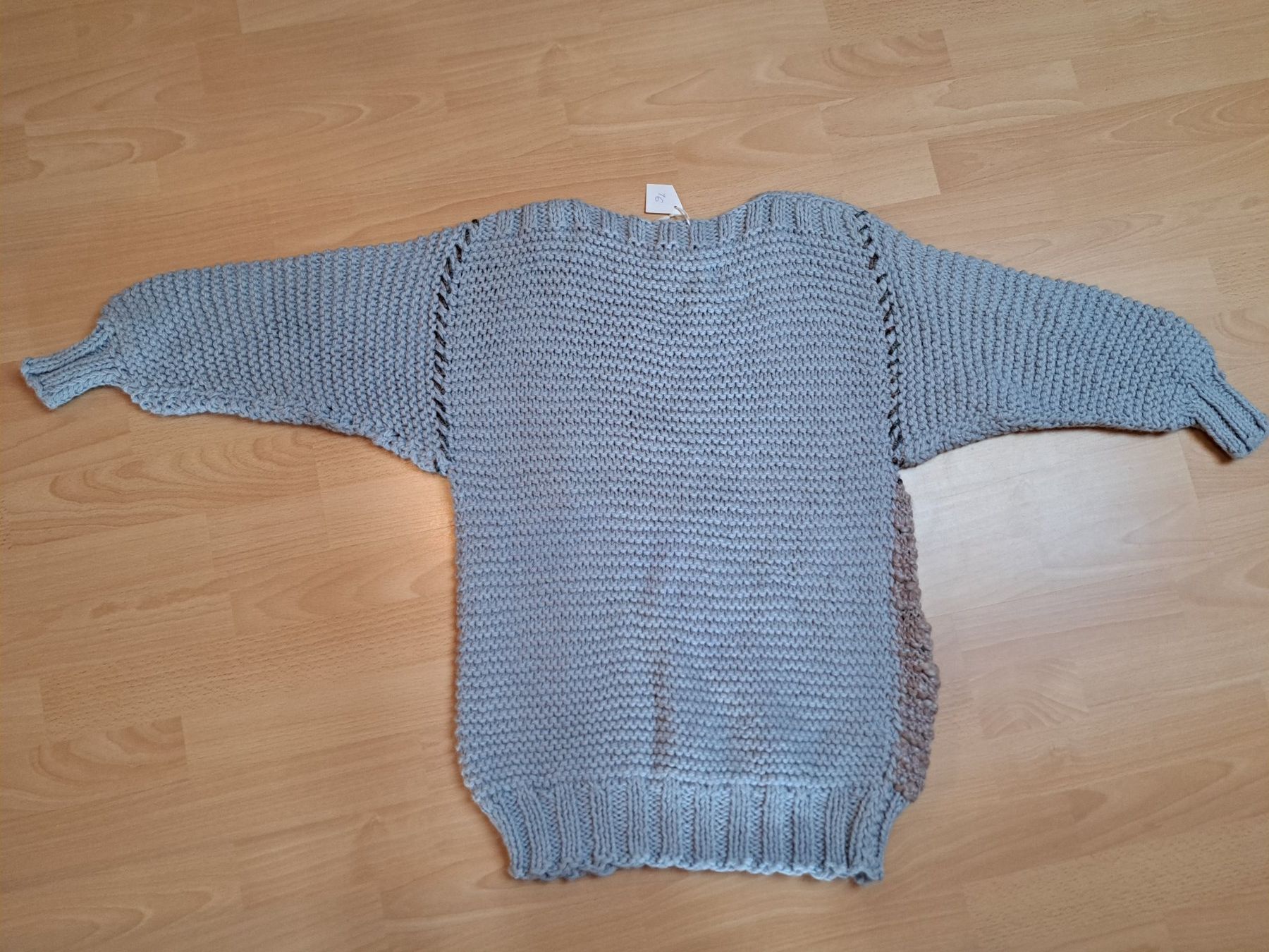 Maglioni & Felpe: Seltener Wollpulli hellblau/braunbeige. – Nuovo (secondo la descrizione) da Hettiswil venduto da san_kf5h 2