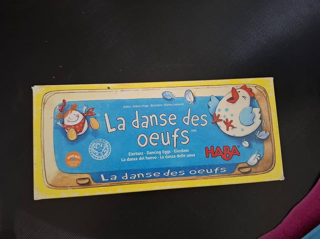 Jeux: Dance des oeufs – D'occasion à Lausanne par yannaroundtheworld