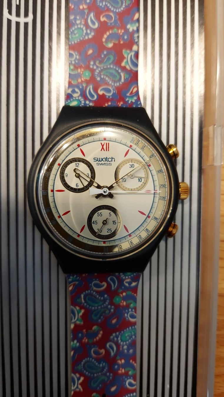 Swatch Orologi: Swatch CHRONO – Nuovo e nell'imballaggio originale da Madetswil venduto da s_l_ss5b
