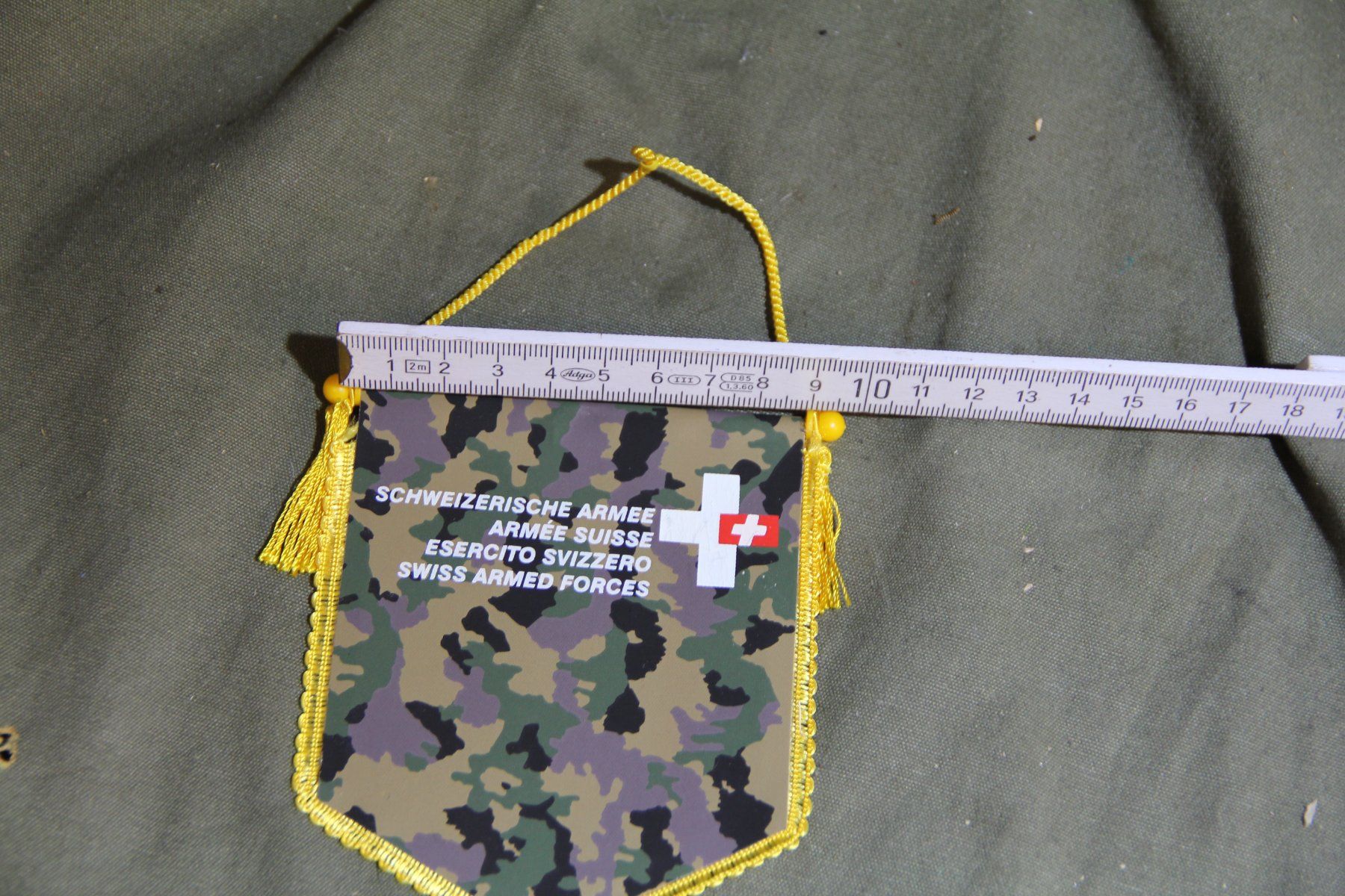 Schweizer Armee Placchette & Badge: Wimpel, Schweizer Armee / Schweizer Kreuz – Usato da Belp venduto da Tomsek 1